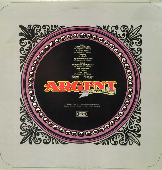Argent - All Together Now | Epic (KE 31556) - 3