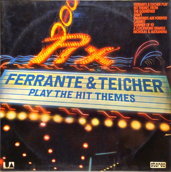 Ferrante & Teicher - Play The Hit Themes | United Artists Records (S-UA 20142) - main