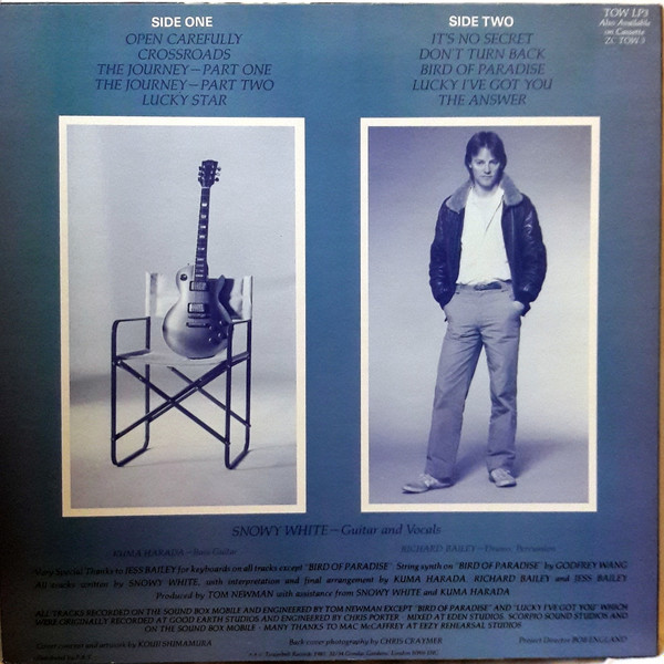Snowy White - White Flames | Towerbell Records (TOW LP3) - 2 Snowy White - White Flames | Towerbell Records (TOW LP3) - 2