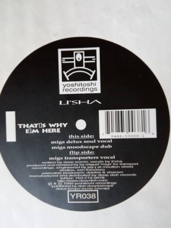 Lisa Shaw - That's Why I'm Here | Yoshitoshi Recordings (YR038)