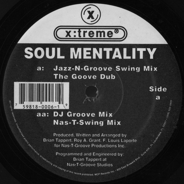 Jazz-N-Groove - Soul Mentality | X:treme Records (XTR T6) - main Jazz-N-Groove - Soul Mentality | X:treme Records (XTR T6) - main