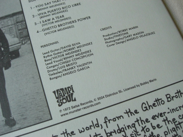 The Ghetto Brothers - Power-Fuerza | Vampi Soul (VAMPI 295) - 3 The Ghetto Brothers - Power-Fuerza | Vampi Soul (VAMPI 295) - 3