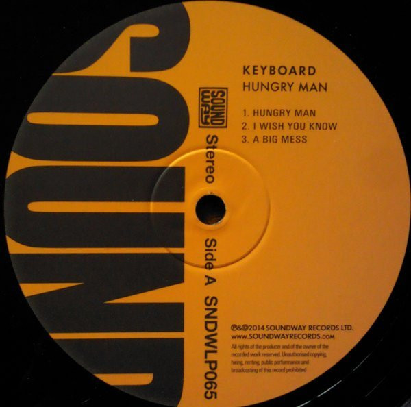 Keyboard - Hungry Man | Soundway (SNDWLP065) - 3