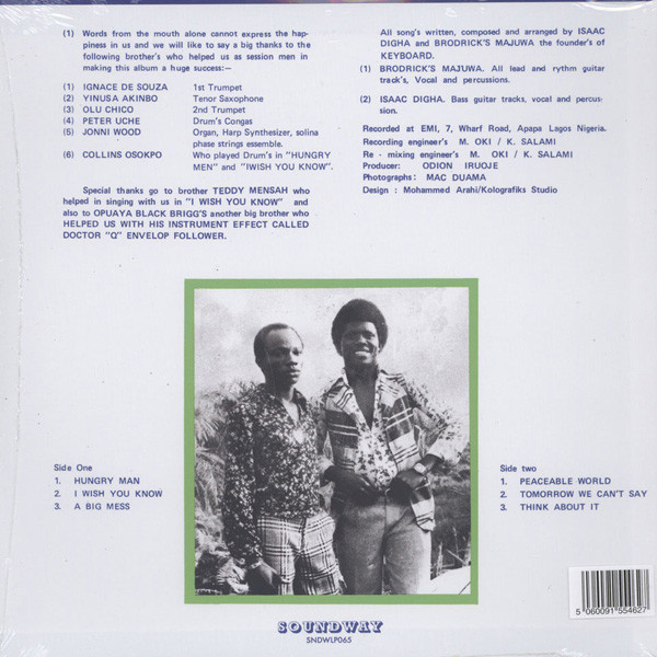 Keyboard - Hungry Man | Soundway (SNDWLP065) - 2