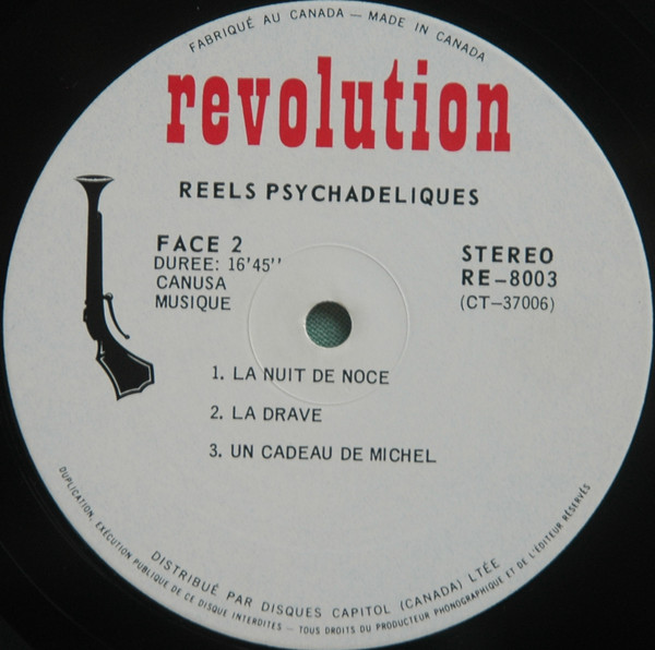 Reels Psychadeliques - Volume 2 | Revolution (RE-8003) - 4 Reels Psychadeliques - Volume 2 | Revolution (RE-8003) - 4