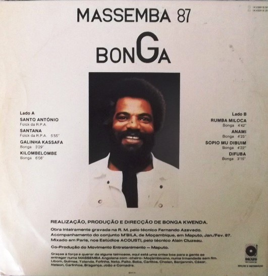 Bonga - Massemba 87 | Dacapo (14.230018.50) - 2
