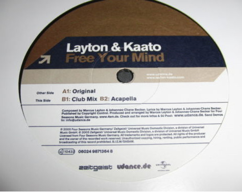Layton & Kaato - Free Your Mind | Zeitgeist (06024 9871364 8) - main Layton & Kaato - Free Your Mind | Zeitgeist (06024 9871364 8) - main