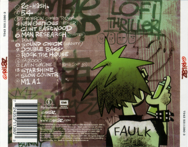 Gorillaz - Gorillaz [CD] | Parlophone (7243 5 31138 0 3) - 2