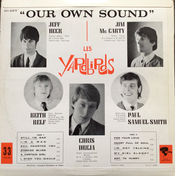 The Yardbirds - Our Own Sound | Riviera (421030S) - 2 The Yardbirds - Our Own Sound | Riviera (421030S) - 2