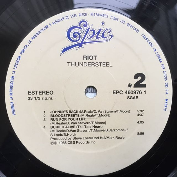Riot - ThunderSteel | Epic (EPC 460976 1) - 4