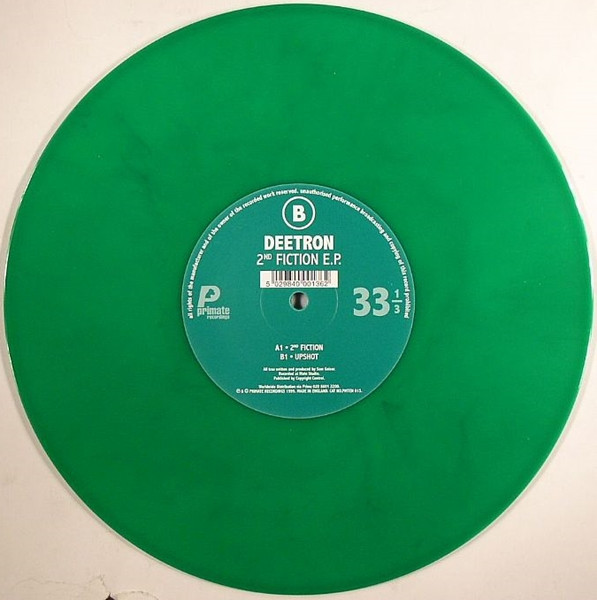 Deetron - 2nd Fiction E.P. | Primate Recordings (PMTEN 013) - 3 Deetron - 2nd Fiction E.P. | Primate Recordings (PMTEN 013) - 3