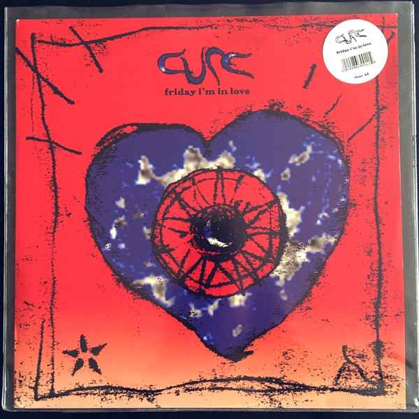 The Cure - Friday I'm In Love | Fiction Records (FICSX 42)
