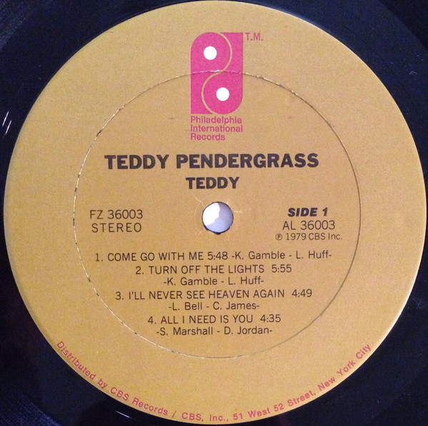 Teddy Pendergrass - Teddy | Philadelphia International Records (FZ 36003) - 3