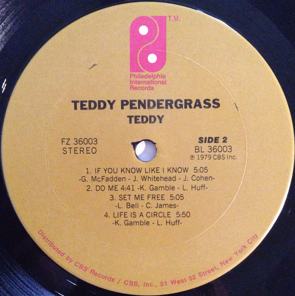 Teddy Pendergrass - Teddy | Philadelphia International Records (FZ 36003) - 4