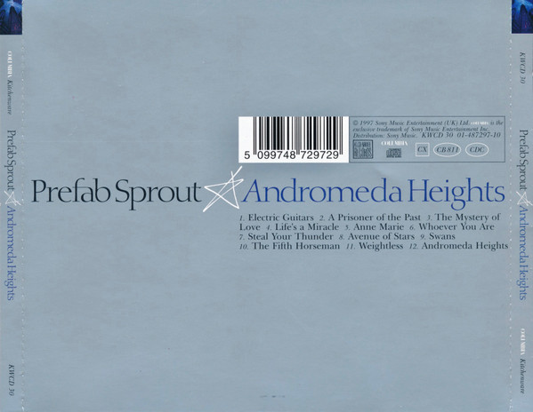 Prefab Sprout - Andromeda Heights | Kitchenware Records (KWCD 30) - 2 Prefab Sprout - Andromeda Heights | Kitchenware Records (KWCD 30) - 2