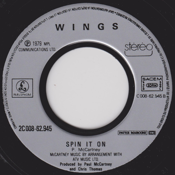 Wings - Getting Closer | Parlophone (2C 008-62945) - 4 Wings - Getting Closer | Parlophone (2C 008-62945) - 4