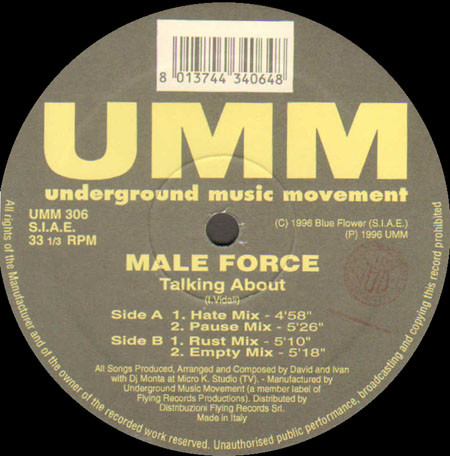 Male Force - Talking About | UMM (UMM 306)