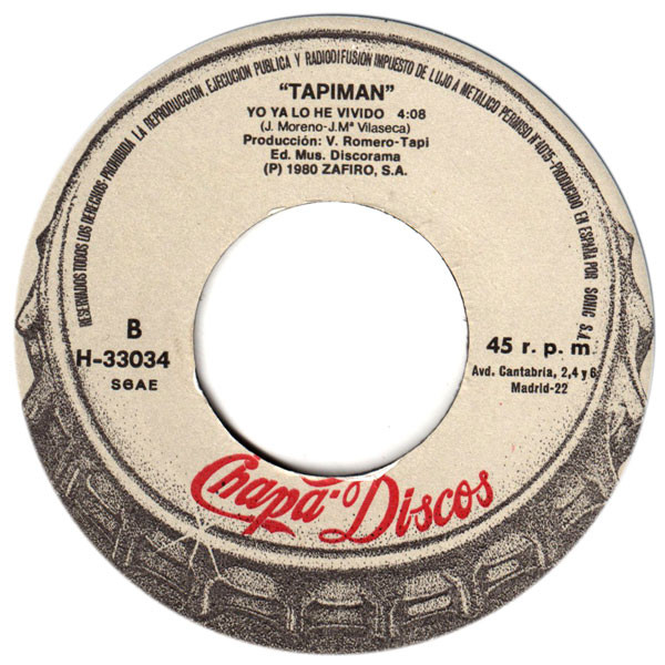 Tapiman - Goesberry Park | Chapa Discos (H-33034) - 4