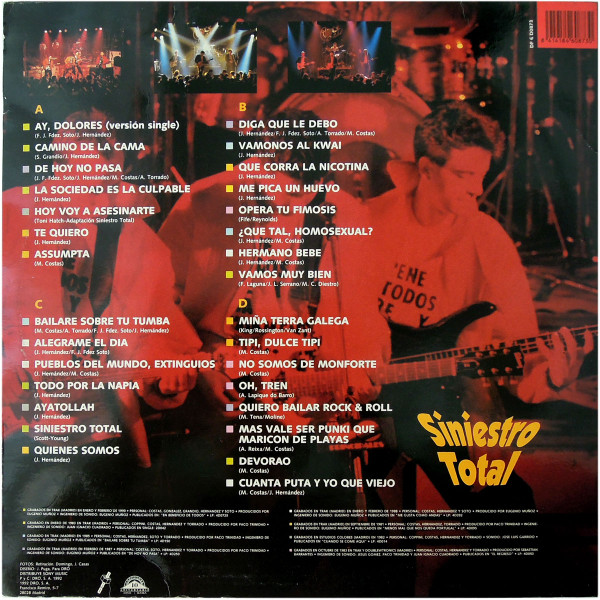 Siniestro Total - Trabajar Para El Enemigo - 2 Vinilos | DRO (DF 6 D0873) - 2