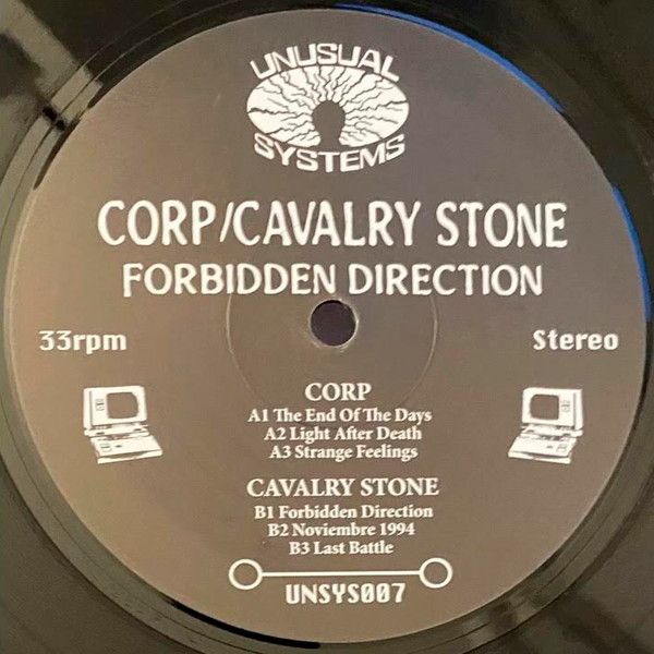 Corp , Cavalry Stone - Forbidden Direction | Unusual Systems (UNSYS007) - 2