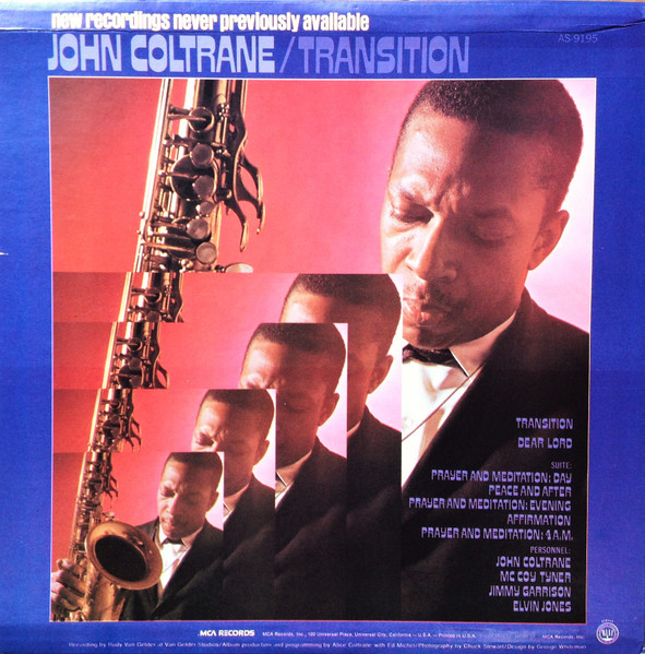 John Coltrane - Transition | MCA Records (MCA-29027) - 2