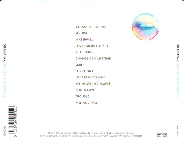 Shakatak - Across The World | Secret Records Limited (SECCD035) - main