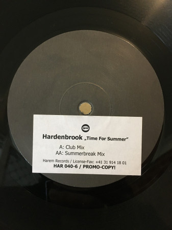 Hardenbrook - Time For Summer | Harem Records (HAR 040-6) - main