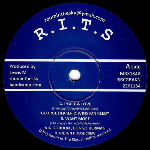 George Dekker &  Winston Reedy - Peace & Love | Room In The Sky (MBX184)