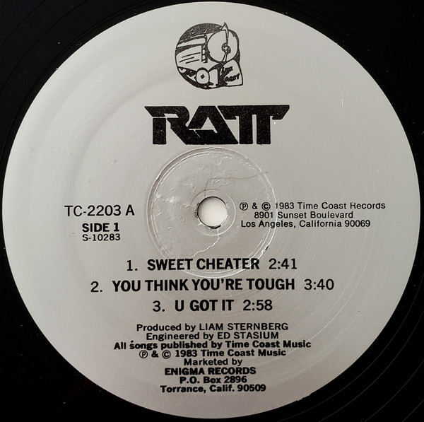 Ratt - Ratt | Time Coast Records (TC-2203) - 2 Ratt - Ratt | Time Coast Records (TC-2203) - 2