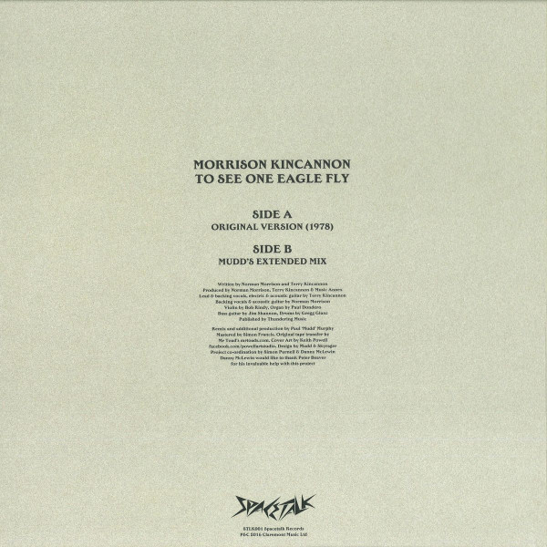 Morrison Kincannon - To See One Eagle Fly | Spacetalk Records (STLK001) - 2 Morrison Kincannon - To See One Eagle Fly | Spacetalk Records (STLK001) - 2