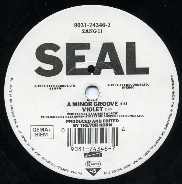 Seal - Future Love EP | ZTT (ZANG 11) - 4