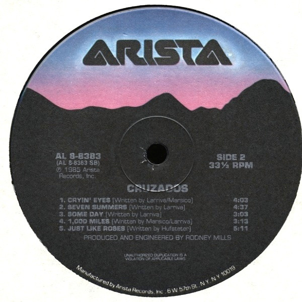 Cruzados - Cruzados | Arista (AL 8-8383) - 4