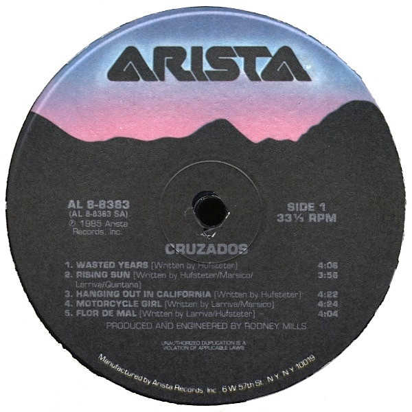 Cruzados - Cruzados | Arista (AL 8-8383) - 3