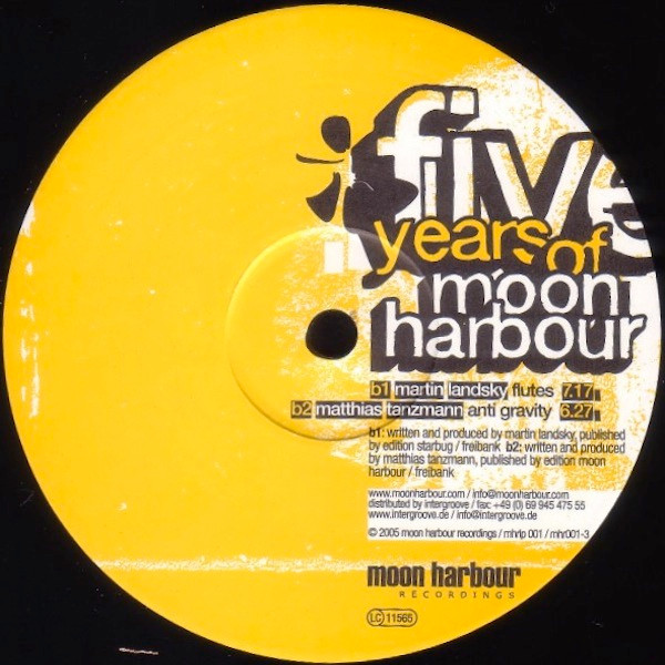 Various - Five Years Of Moon Harbour | Moon Harbour Recordings (mhrlp 001) - 3 Various - Five Years Of Moon Harbour | Moon Harbour Recordings (mhrlp 001) - 3