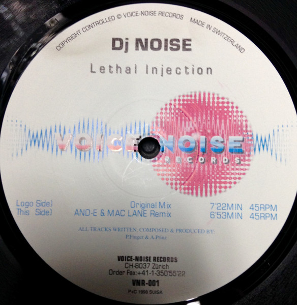 DJ Noise - Lethal Injection | Voice-Noise Records (VNR-001) - main DJ Noise - Lethal Injection | Voice-Noise Records (VNR-001) - main
