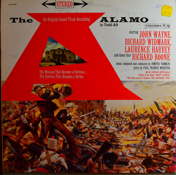 Dimitri Tiomkin - The Alamo (In Todd-AO) | Columbia (CS 8358) Dimitri Tiomkin - The Alamo (In Todd-AO) | Columbia (CS 8358)