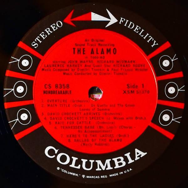 Dimitri Tiomkin - The Alamo (In Todd-AO) | Columbia (CS 8358) - 3 Dimitri Tiomkin - The Alamo (In Todd-AO) | Columbia (CS 8358) - 3