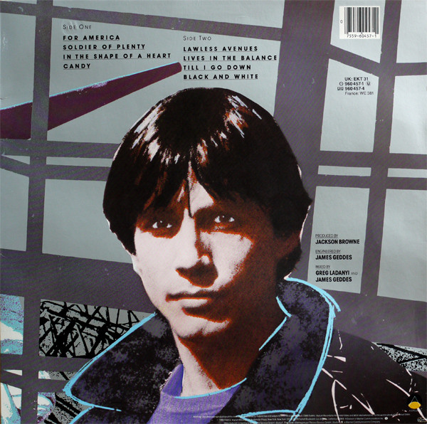Jackson Browne - Lives In The Balance | Asylum Records (960 457-1) - 2