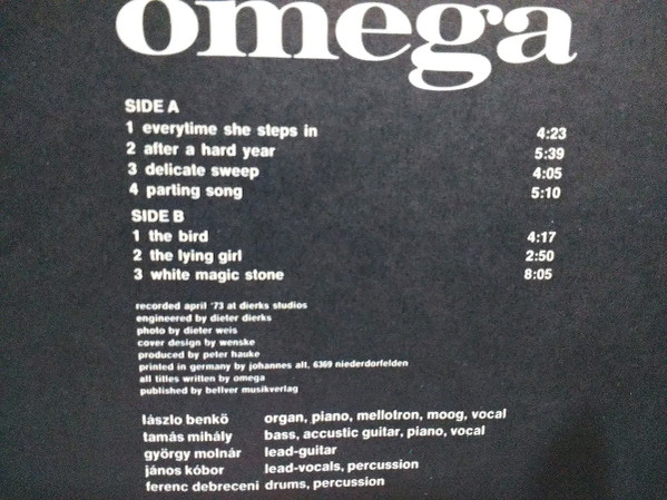 Omega - Omega | Bellaphon (IM-30 035) - 4