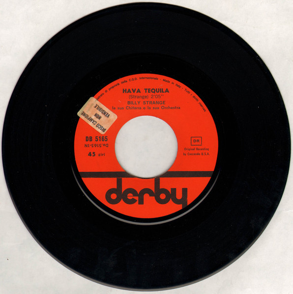 Billy Strange - Hava Tequila | Derby (DB 5165) - 4