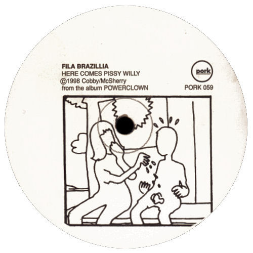 Fila Brazillia - Bovine Funk / Here Comes Pissy Willy | Pork Recordings (PORK 059) - 2