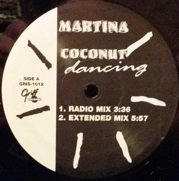 Martina - Coconut Dancing | Griff International (GRIS-1012) - main