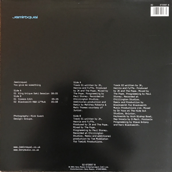 Jamiroquai - You Give Me Something | Sony Soho Square (S2 672057 8) - 2 Jamiroquai - You Give Me Something | Sony Soho Square (S2 672057 8) - 2