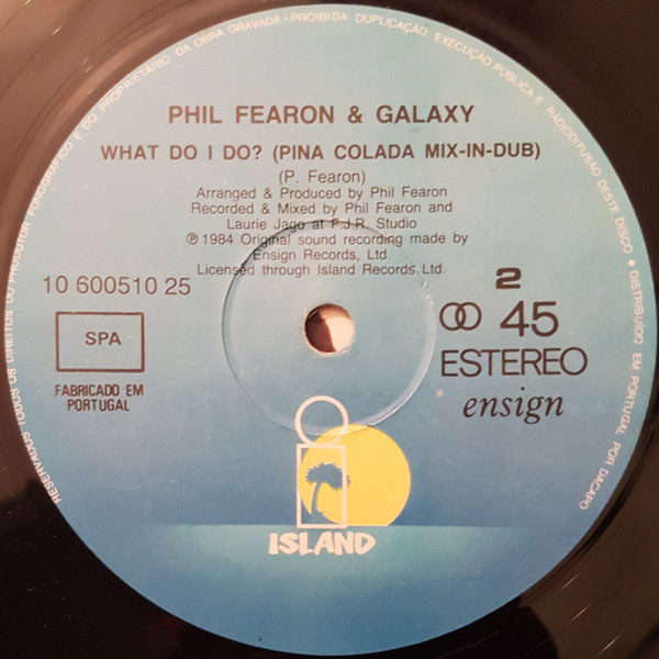 Phil Fearon & Galaxy - What Do I Do? | Island Records (10 600510 25) - 4