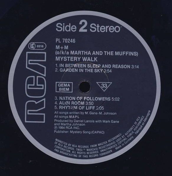M + M - Mystery Walk | RCA (PL70246) - 4 M + M - Mystery Walk | RCA (PL70246) - 4