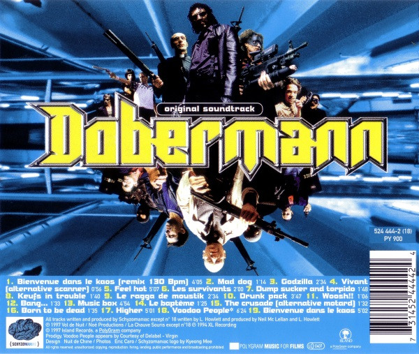 Schyzomaniac - Dobermann (Original Soundtrack) | Island Records (524 444-2 (18)) - 2