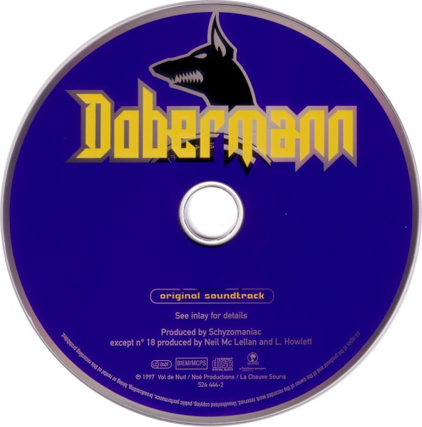 Schyzomaniac - Dobermann (Original Soundtrack) | Island Records (524 444-2 (18)) - 3