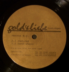 Miss Yetti & Oscar Comas - Versus E.P. | Gold & Liebe Tonträger (gl01) - 3