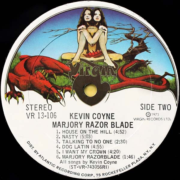 Kevin Coyne - Marjory Razorblade | Virgin (VR 13-106) - 3