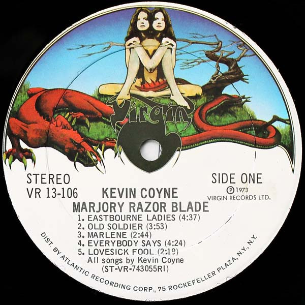 Kevin Coyne - Marjory Razorblade | Virgin (VR 13-106) - 2